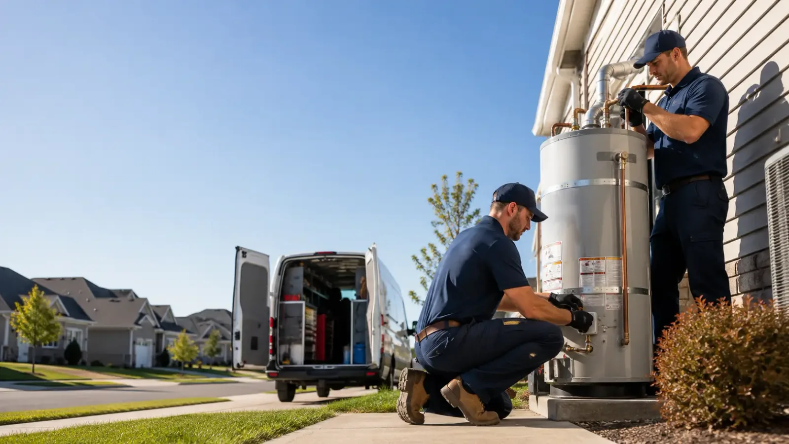 Water Heater Installation in Franklin, VT
